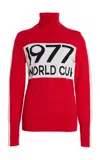 We Norwegians Worldcup Wool Sweater In Red