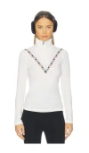 We Norwegians X Markarian Zipup Sweater In White