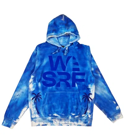 We Srf Fiji Hooded Jacket In Paradise Blue In Multi