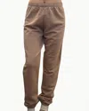 We Srf Women's Khei Jogger Pants In Caramel Brown Water In Multi