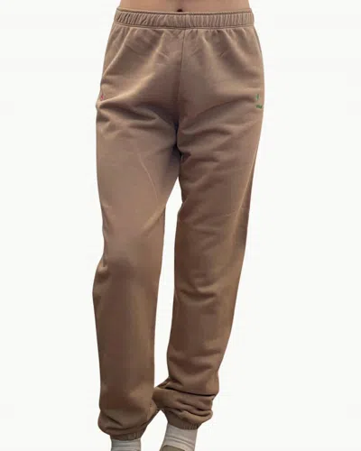 We Srf Women's Khei Jogger Pants In Caramel Brown Water In Multi
