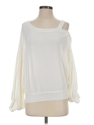 Pre-owned We The Free 3/4 Sleeve Blouse In Ivory