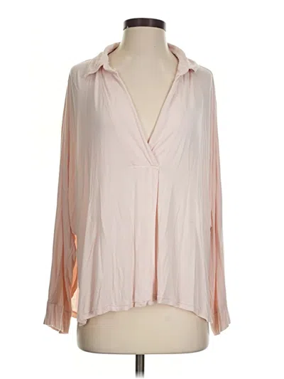 Pre-owned We The Free 3/4 Sleeve Blouse In Pink