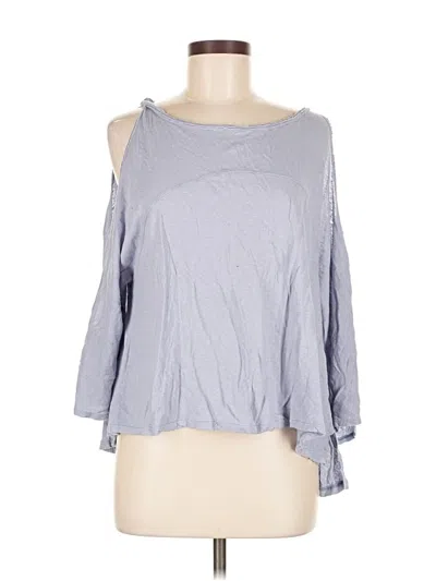 Pre-owned We The Free 3/4 Sleeve T-shirt In Gray