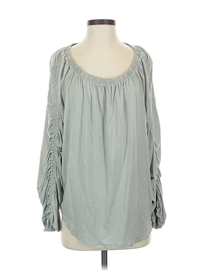 Pre-owned We The Free 3/4 Sleeve T-shirt In Gray