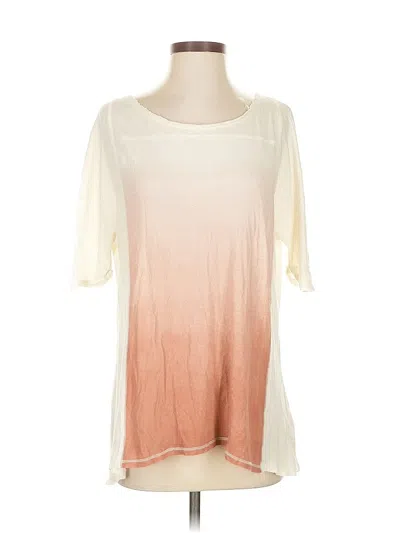 Pre-owned We The Free 3/4 Sleeve T-shirt In White