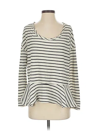 Pre-owned We The Free 3/4 Sleeve T-shirt In White