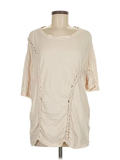 Pre-owned We The Free 3/4 Sleeve T-shirt In White