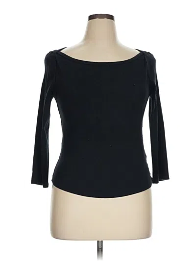 Pre-owned We The Free 3/4 Sleeve T-shirt In Black