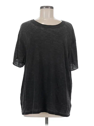 Pre-owned We The Free 3/4 Sleeve T-shirt In Black