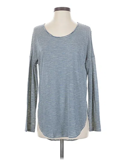Pre-owned We The Free 3/4 Sleeve T-shirt In Blue