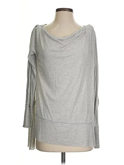 Pre-owned We The Free 3/4 Sleeve T-shirt In Gray