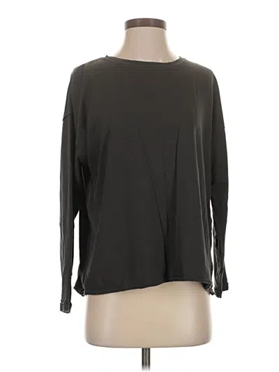Pre-owned We The Free 3/4 Sleeve T-shirt In Gray