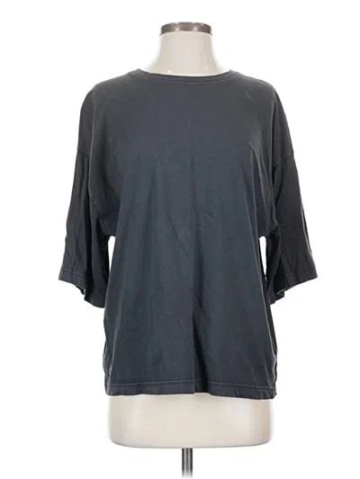 Pre-owned We The Free 3/4 Sleeve T-shirt In Gray
