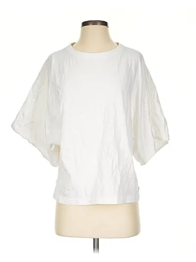 Pre-owned We The Free 3/4 Sleeve T-shirt In Ivory