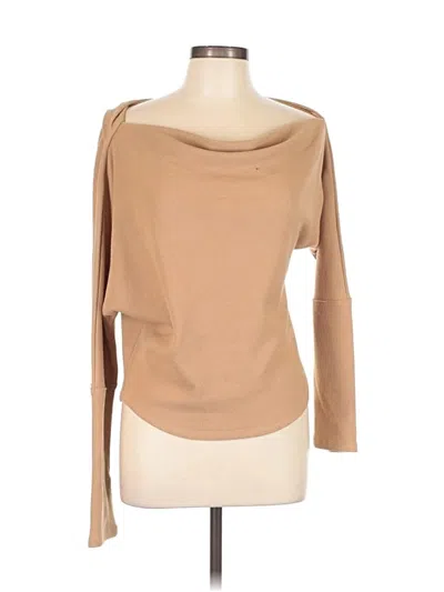 Pre-owned We The Free 3/4 Sleeve T-shirt In Tan