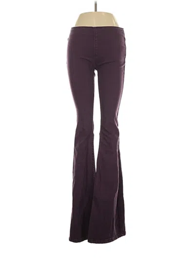 Pre-owned We The Free Active Pants In Burgundy