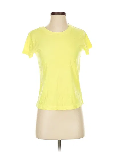 Pre-owned We The Free Active T-shirt In Yellow