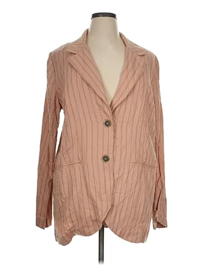 Pre-owned We The Free Blazer Jacket In Tan