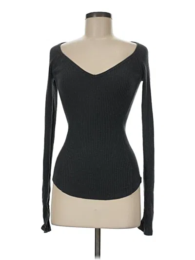 Pre-owned We The Free Cardigan Sweater In Black