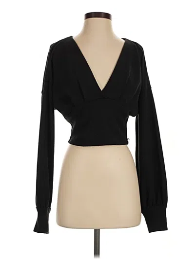 Pre-owned We The Free Cardigan Sweater In Black