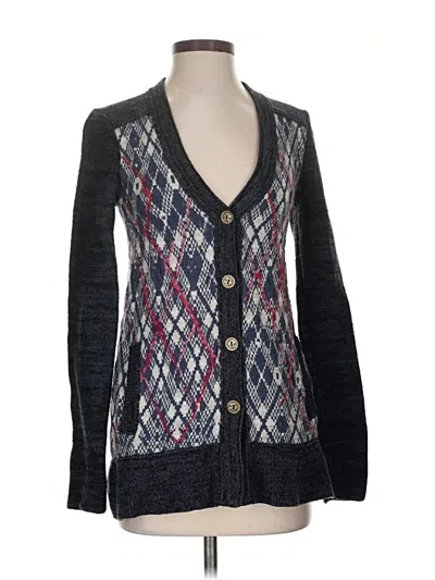 Pre-owned We The Free Cardigan Sweater In Blue