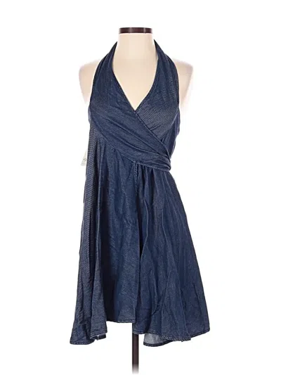Pre-owned We The Free Cardigan Sweater In Blue