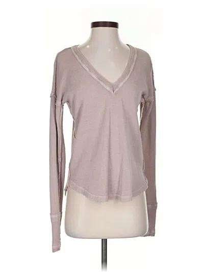 Pre-owned We The Free Cardigan Sweater In Brown