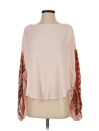 Pre-owned We The Free Cardigan Sweater In Brown