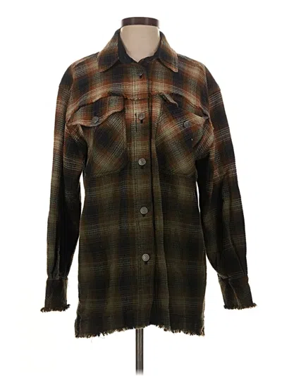 Pre-owned We The Free Cardigan Sweater In Brown