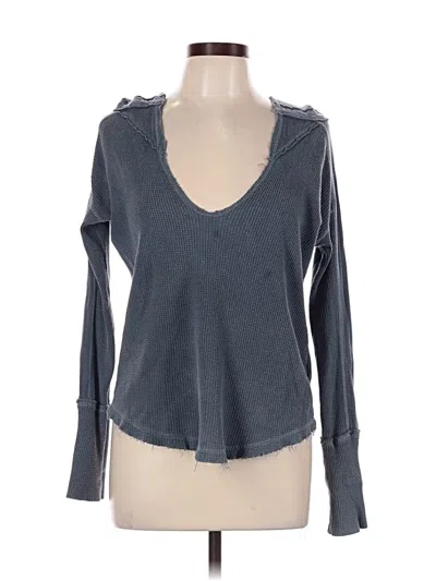 Pre-owned We The Free Cardigan Sweater In Gray