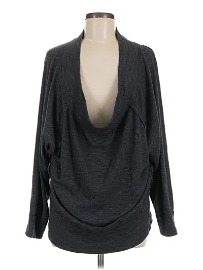 Pre-owned We The Free Cardigan Sweater In Gray