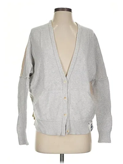 Pre-owned We The Free Cardigan Sweater In Gray