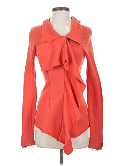 Pre-owned We The Free Cardigan Sweater In Orange