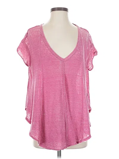 Pre-owned We The Free Cardigan Sweater In Pink