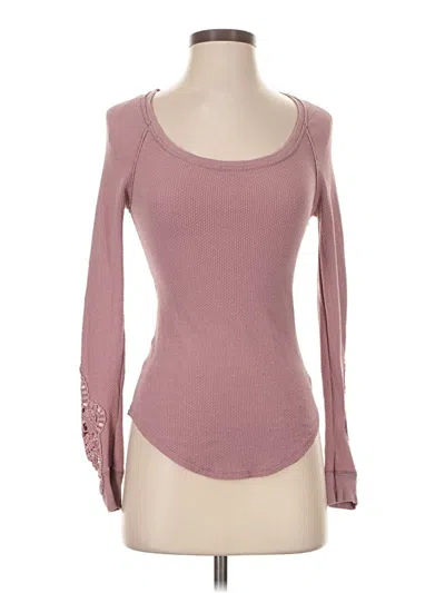 Pre-owned We The Free Cardigan Sweater In Pink