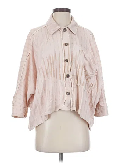 Pre-owned We The Free Cardigan Sweater In Pink