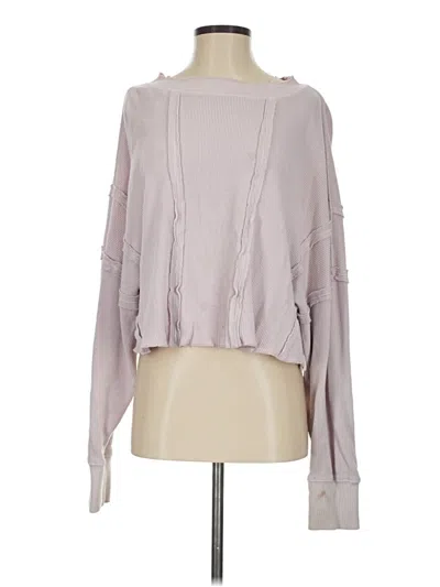 Pre-owned We The Free Cardigan Sweater In Purple