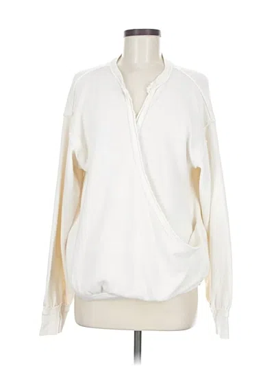 Pre-owned We The Free Cardigan Sweater In White