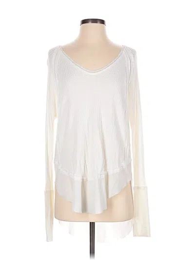 Pre-owned We The Free Cardigan Sweater In White