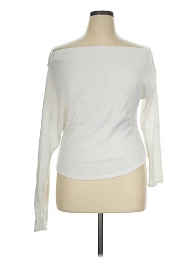 Pre-owned We The Free Cardigan Sweater In White