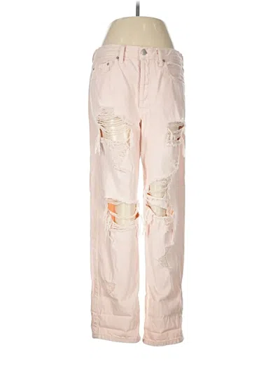 Pre-owned We The Free Cargo Pants In Pink
