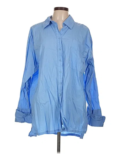 Pre-owned We The Free Casual Dress In Blue