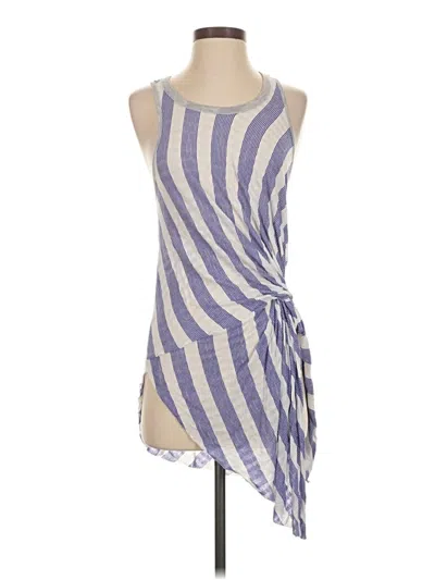 Pre-owned We The Free Casual Dress In Blue