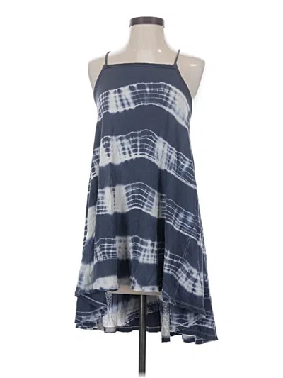 Pre-owned We The Free Casual Dress In Blue