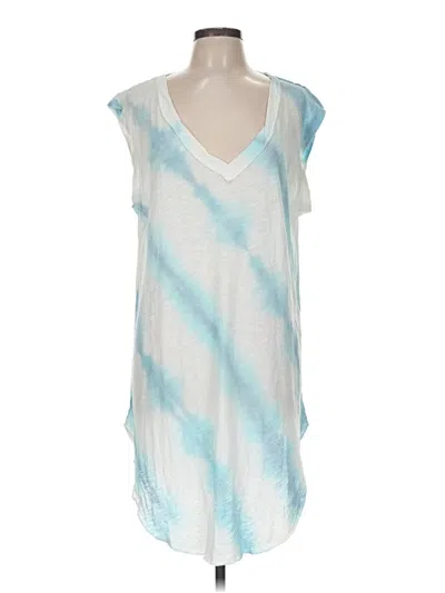 Pre-owned We The Free Casual Dress In Blue