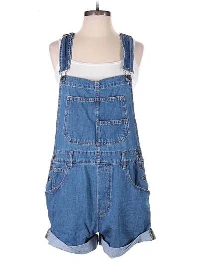 Pre-owned We The Free Casual Dress In Blue