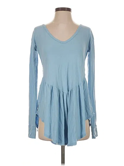 Pre-owned We The Free Casual Dress In Blue