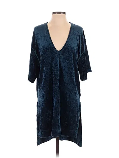 Pre-owned We The Free Casual Dress In Blue
