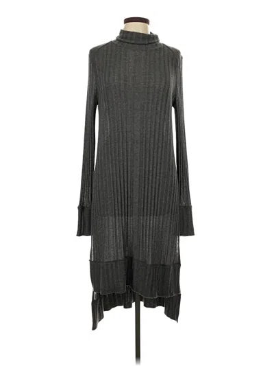 Pre-owned We The Free Casual Dress In Gray